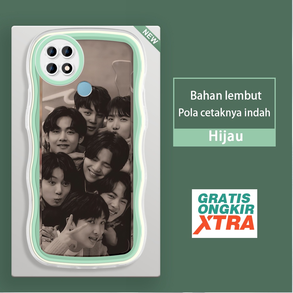 Mulia OPPO A15 A15S A16 A16S A16K A16E A17 A17K A31 A33 2020 A39 A36  Casing Ponsel  Boyband BTS Kor