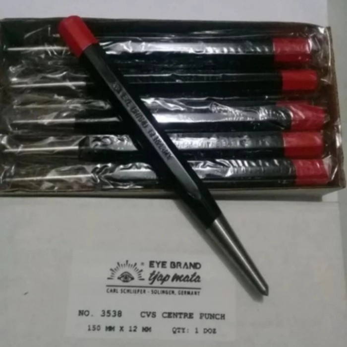 

Best Seller Center Punch 150 X 12 Mm Alat Penanda Titik Bor Tjap Mata