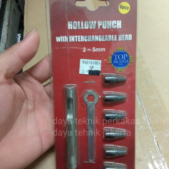 

Best Seller Hollow Punch Set 2-5Mm Krisbow - Pembolong Packing - Pelubang Paking
