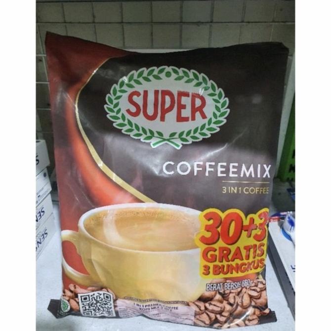 

super coffeemix instant 3in1 / kopi malaysia sachet