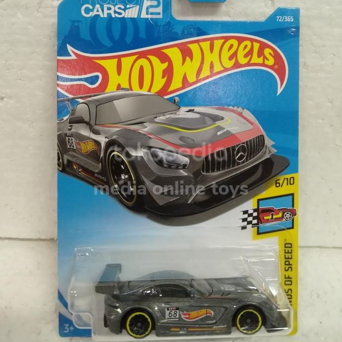 hot wheels '16 mercedes amg gt3