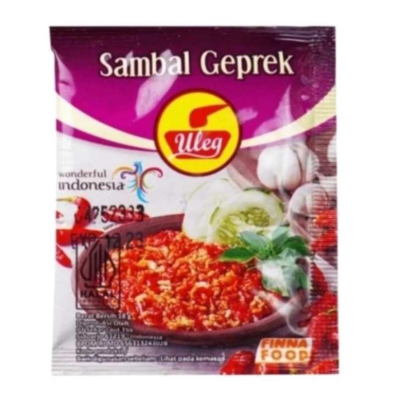 Sambal Geprek Uleg Sachet
