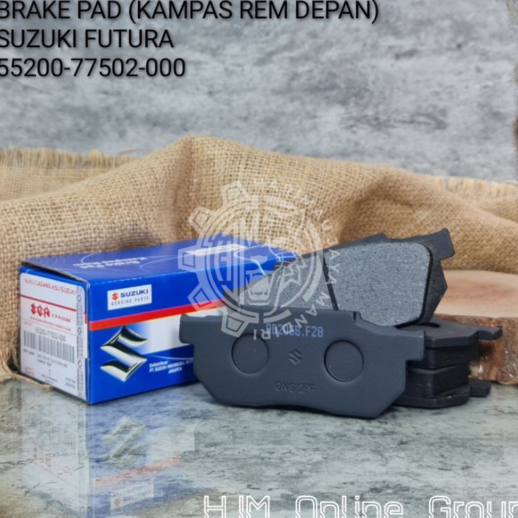 Terbaru RWK7S BRAKE DISC PAD - KAMPAS REM DEPAN FUTURA / T120SS Q56 ➧Best