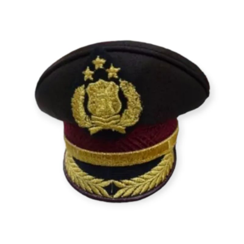 MINIATUR TOPI PDU POLRI