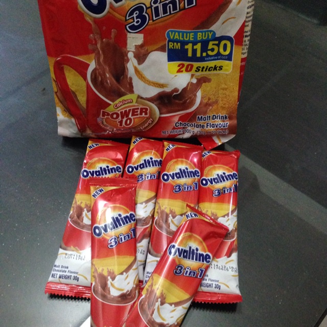 

(ECERAN) OVALTINE 3 IN 1 33 GR STICK COKLAT BUBUK SEDUH MINUMAN 3IN1