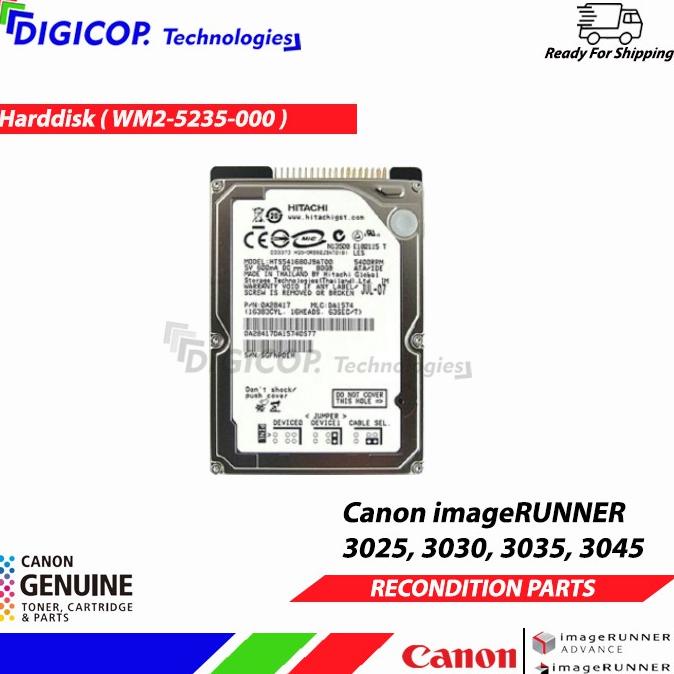 Harddisk Canon Imagerunner Ir 3025 3030 3035 3045 Wm2 5235 Paling Viral