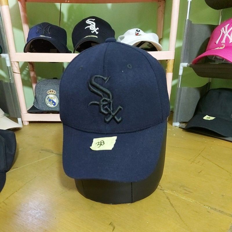 topi mlb sox setelan