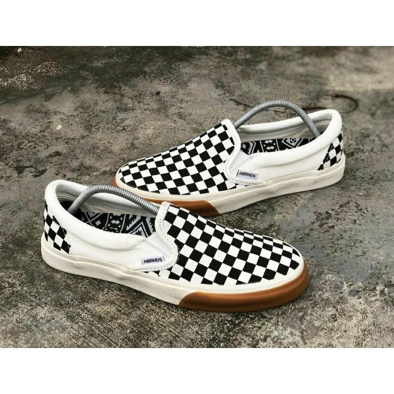 Nobrand footwear Selop Checkerboard