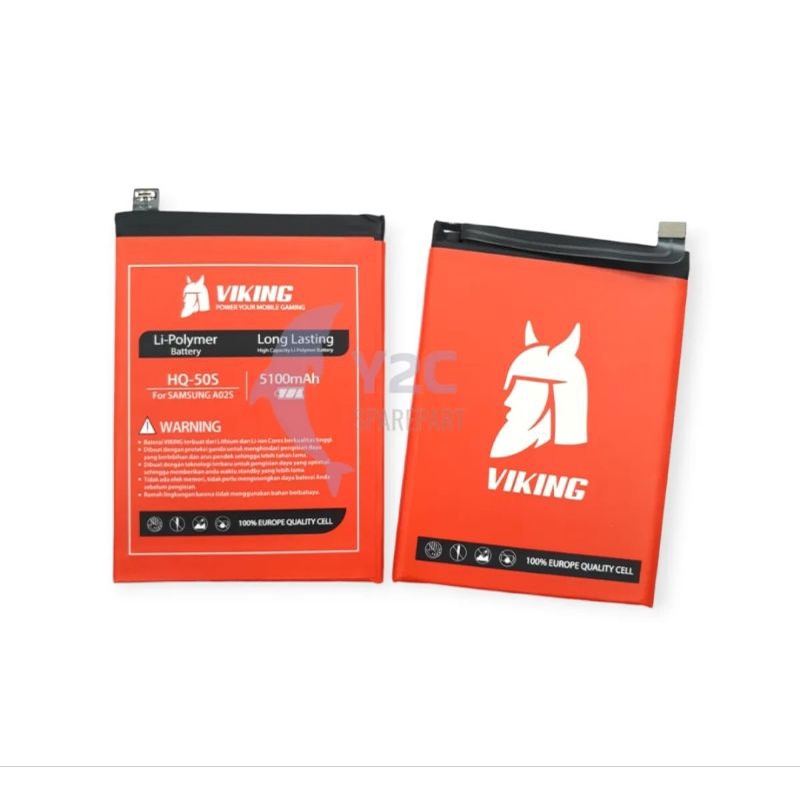 BATERAI VIKING SAMSUNG A02S / A03S / HQ-50S DOUBLE POWER NEW BATRE