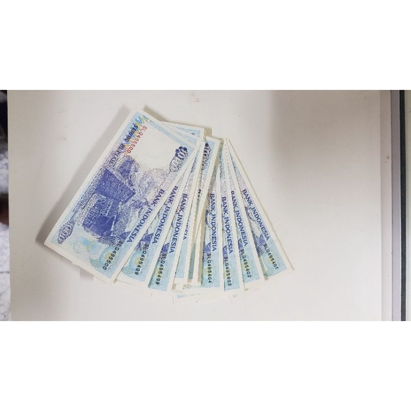 Pecahan uang 1000 rupiah 1992