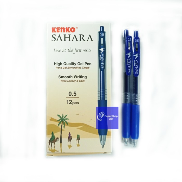 

Terlaris Pulpen Pena Gel Kenko Sahara (12Pcs)