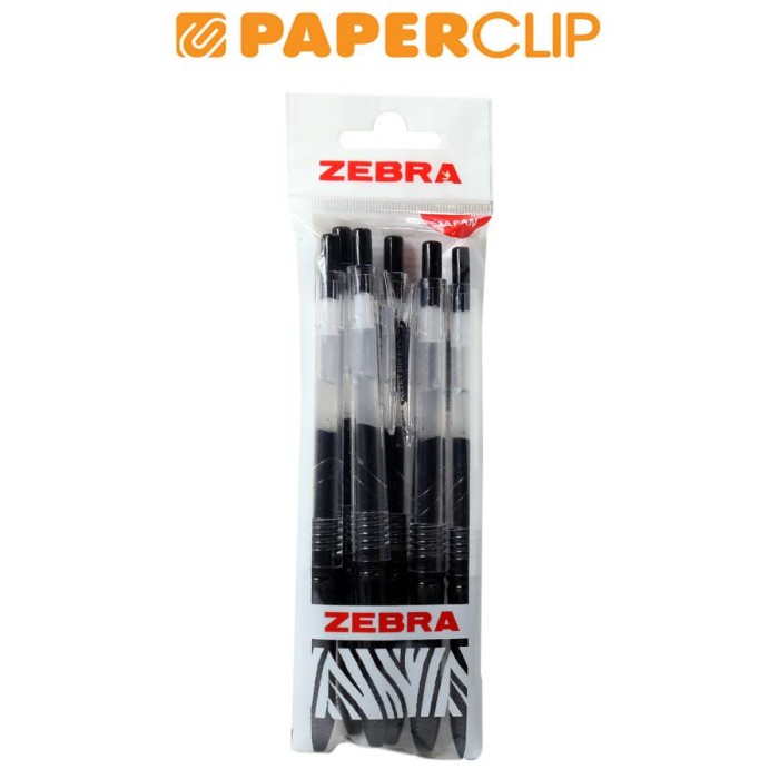 

Terlaris Ballpoint Zebra Kokoro Gel 05 Isi 6 Black