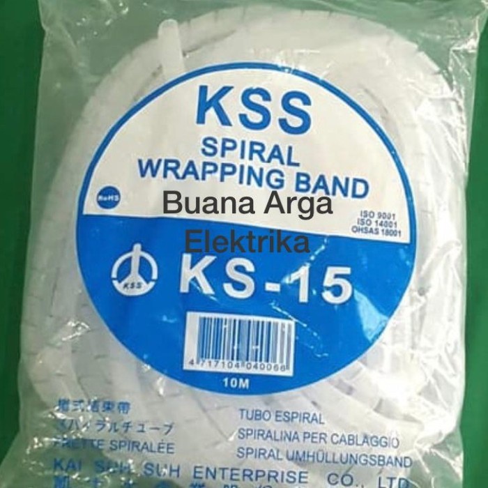 Terlaris Spiral Kabel / Pelindung Kabel / Kss Ks15 Ks 15 Hitam / Ks - 15 Black