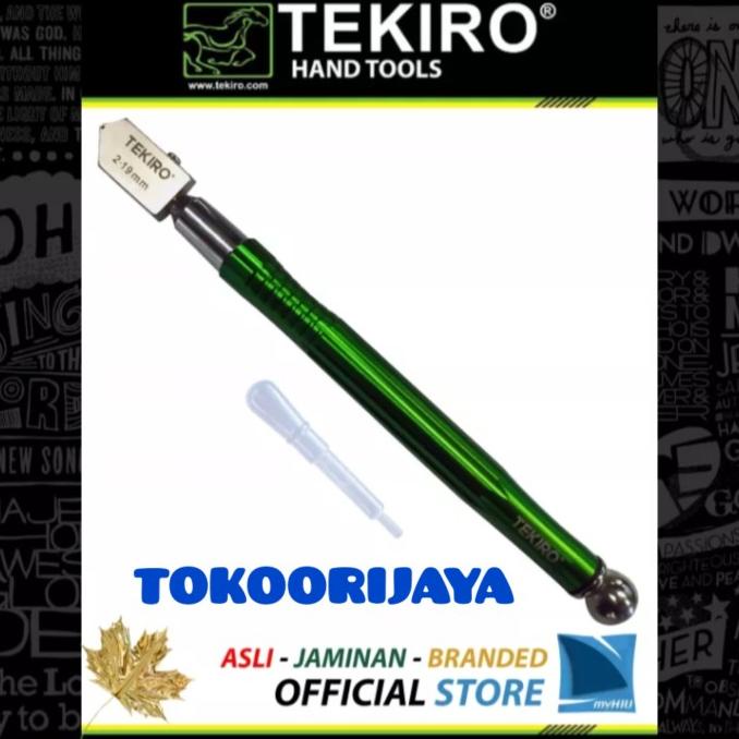 

PISAU PEMOTONG KACA TEKIRO / GLASS CUTTER TEKIRO