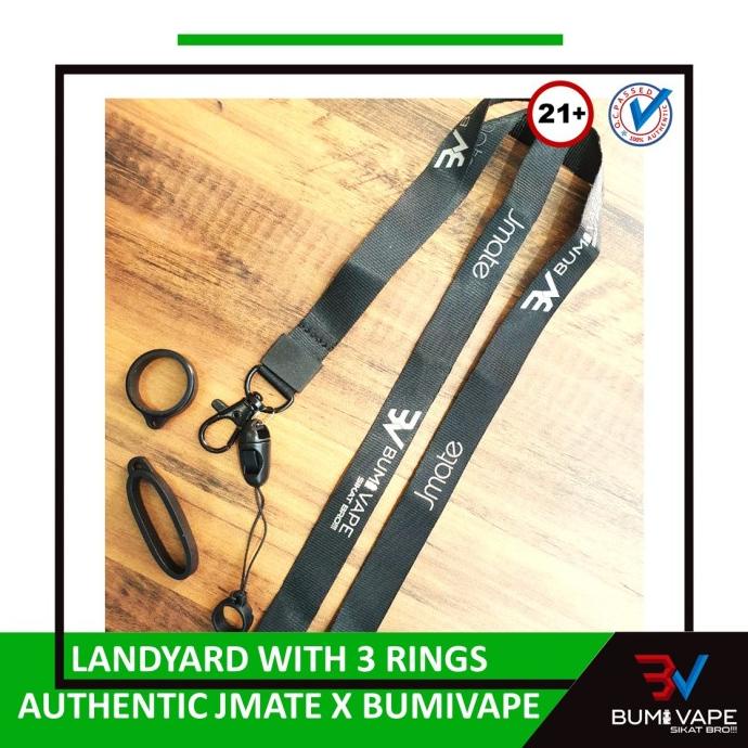 

LANYARD WITH 3 RINGS BY JMATE X BUMIVAPE