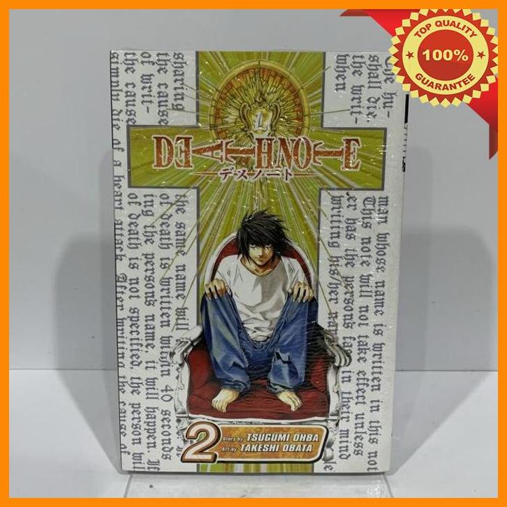 (KMA) DEATH NOTE VOL 2 TSUGUMI OHBA VIZ MEDIA KOMIK ENGLISH MANGA