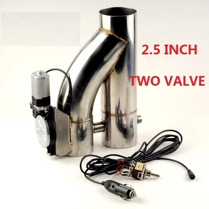 Terlaris Valvetronic Exhaust 3Inch Model 2 Katup With Remote