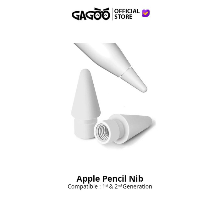 

Terlaris Replacement Nib Tip For Apple Pencil Gen 1 & Gen 2