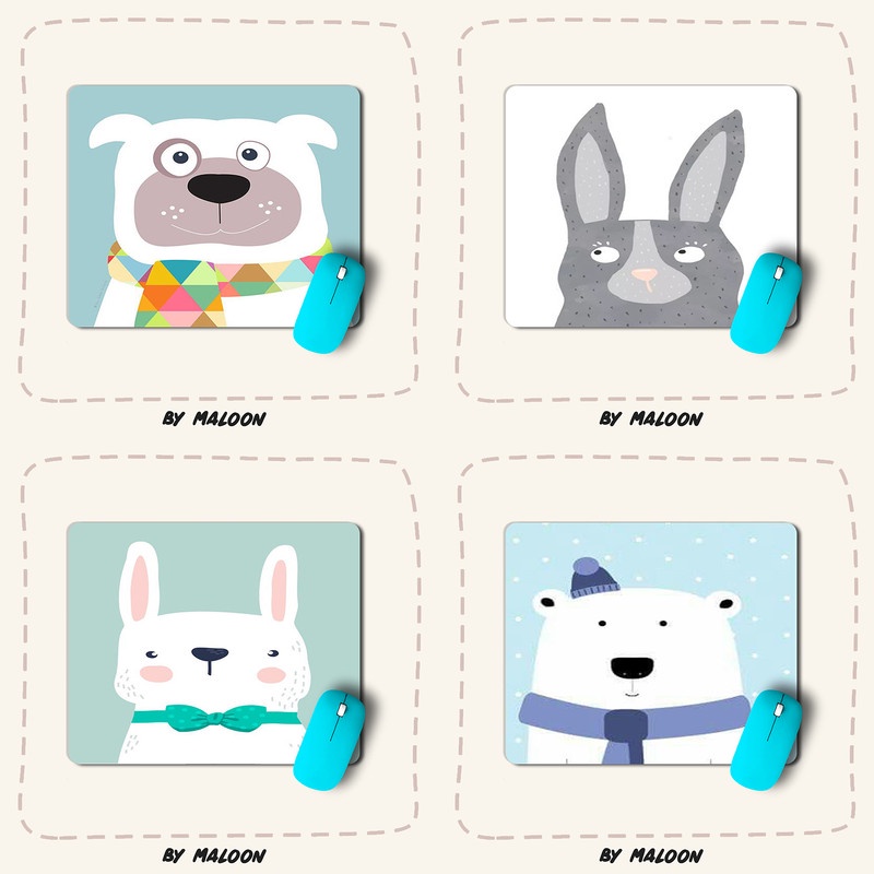 Mouse Pad Mousepad Cute Character Karakter Lucu 25