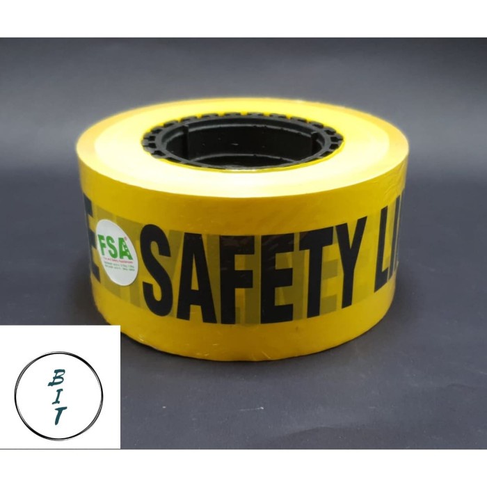 Terlaris Police Line Barricade Line Safety Line 3" X 500 M (Safety Line)