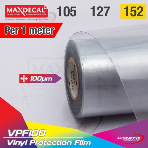 MAX DECAL CLEAR HD Laminasi Dingin VPF 100 HIGH GLOSS 152 cm Meteran JUAL
