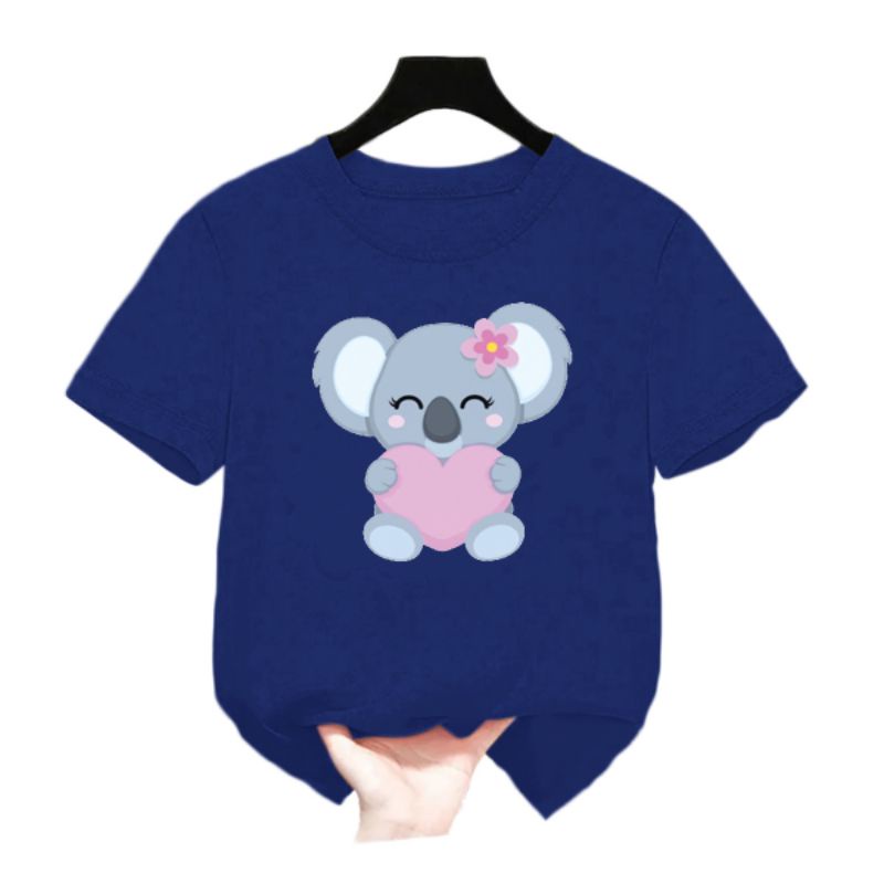 Kaos Anak Perempuan 1-12 Tahun
