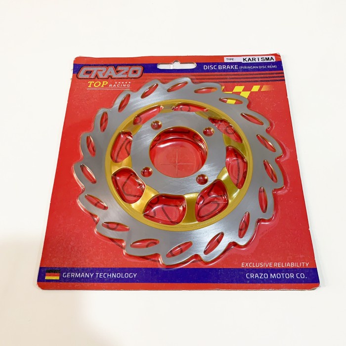 PIRINGAN DISC CAKRAM DEPAN STD VARIASI KARISMA125 SUPRA X 125 4LUBANG