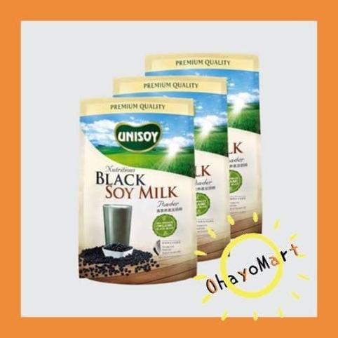 

UNISOY Black soy milk powder / black bean/ serbuk susu kedelai 8x32g