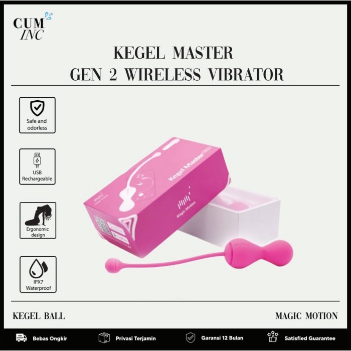 MEIJIECK MotionKegel Master Gen 2 Wireless Kegel with APPS