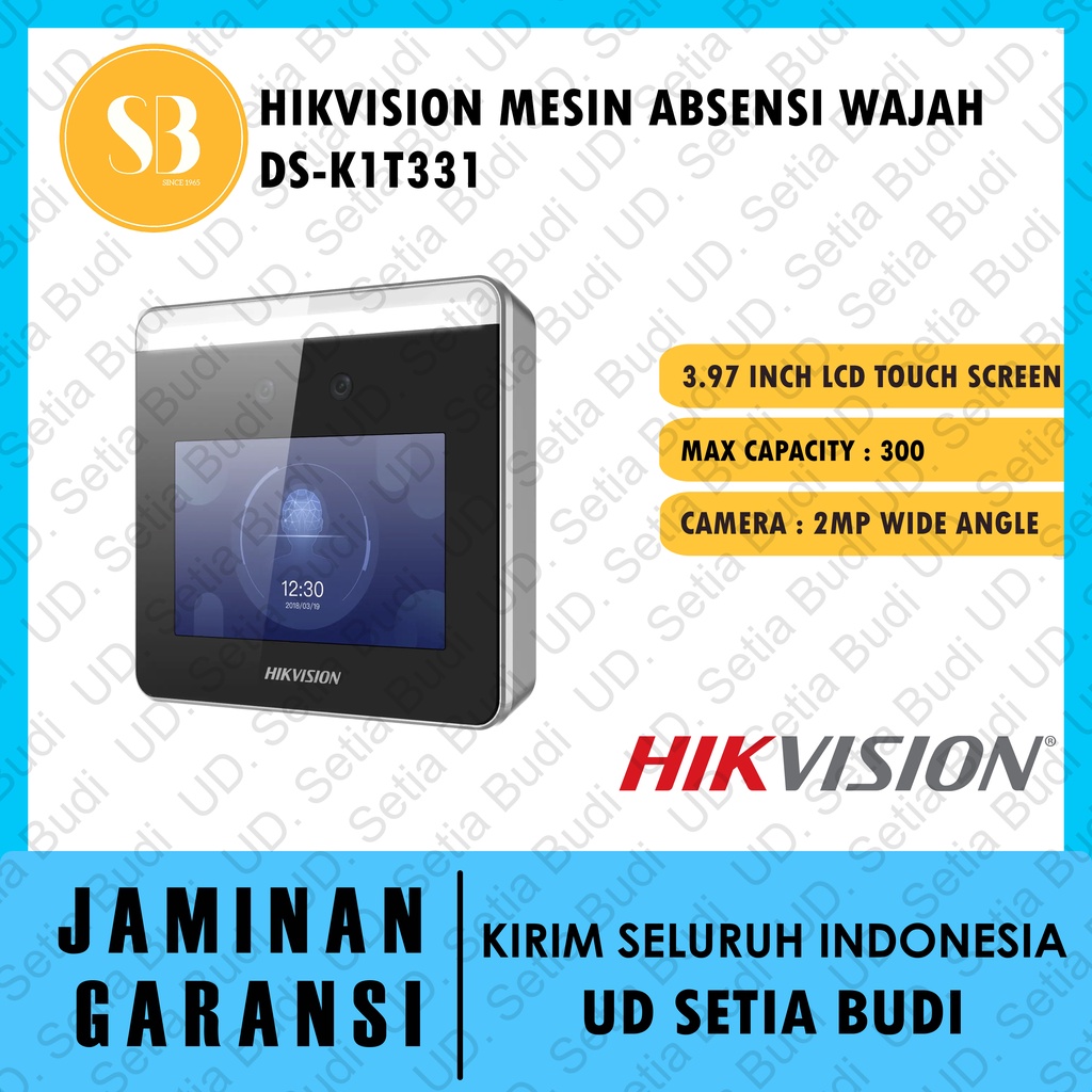 Hikvision Face Recognition Acces Control DS-K1T331