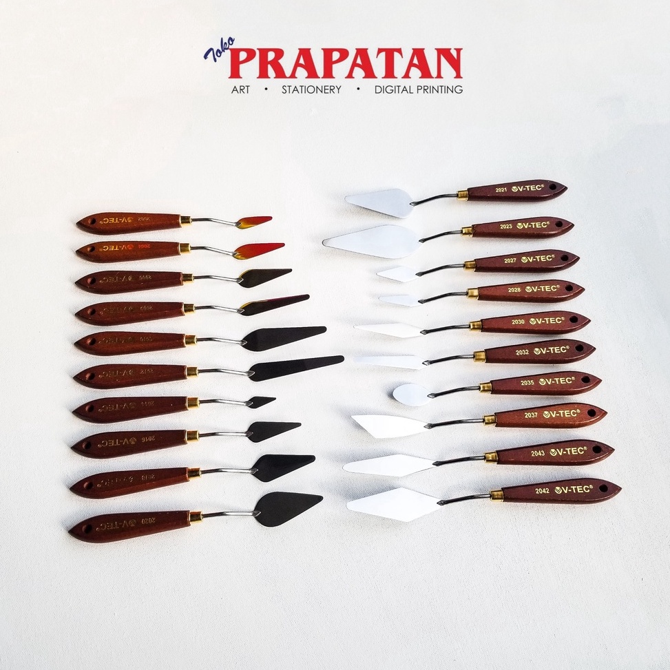 

Laris✿ Pisau Palet Lukis V-TEC / Painting Knife / Palette Knife V48