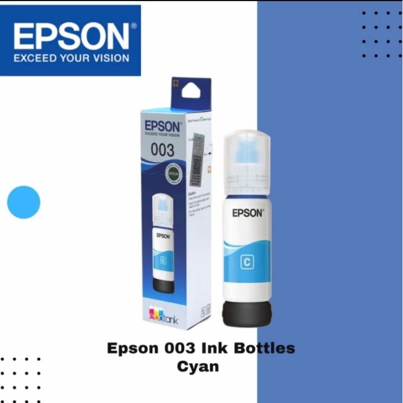 Paket Tinta Epson 003 Original (1Set) For Printer L1110 L3110 L3150 L5190