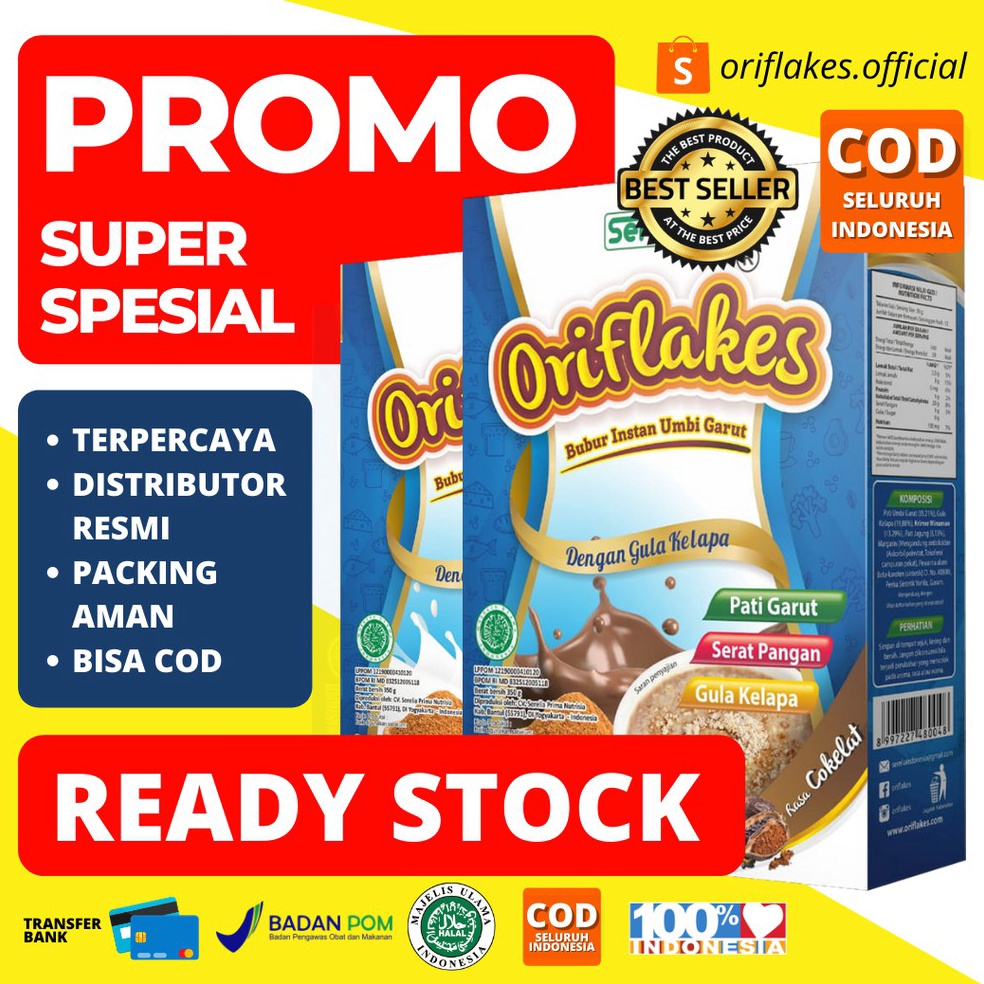 

GROSIR Oriflakes Sereal Slim Diet 350 gram grosir