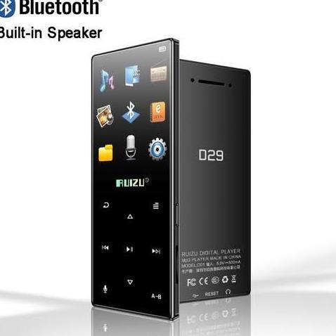 Terlaris MP4 / MP3 Bluetooth RUIZU D29 Music Player Touch Screen Ruizu D 29 SALE