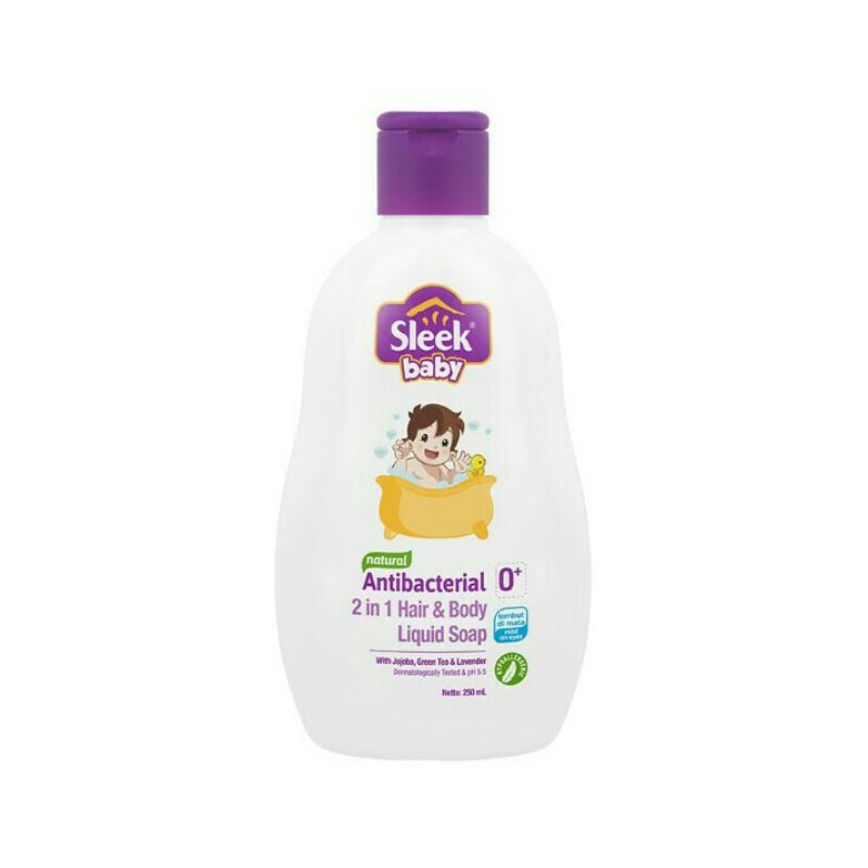 Sleek Baby 2 in 1 Hair and Body Soap 250 ml