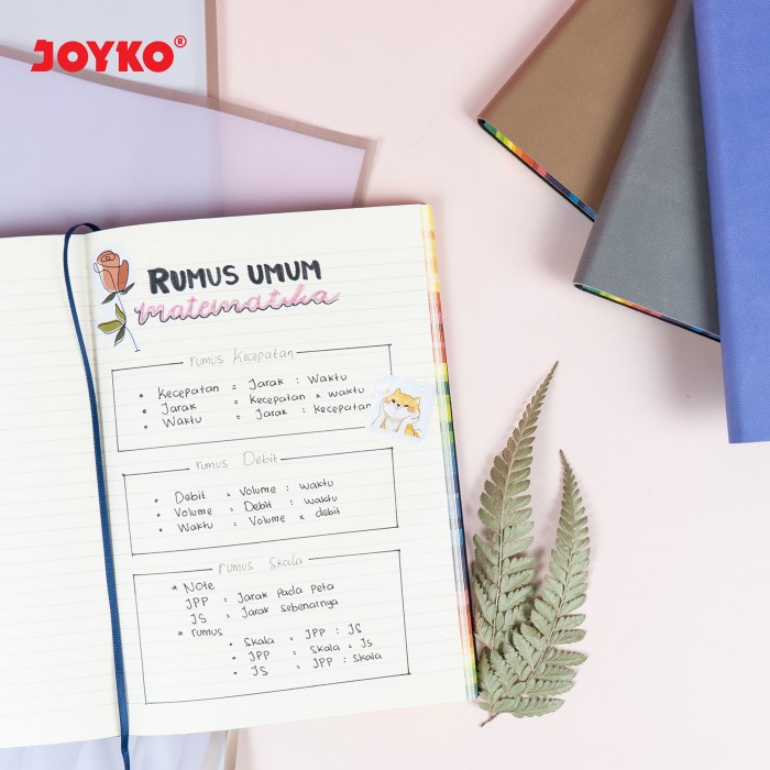 

Buku Tulis Catatan Bergaris Ruled Notebook Joyko Nb-713 Lively Book