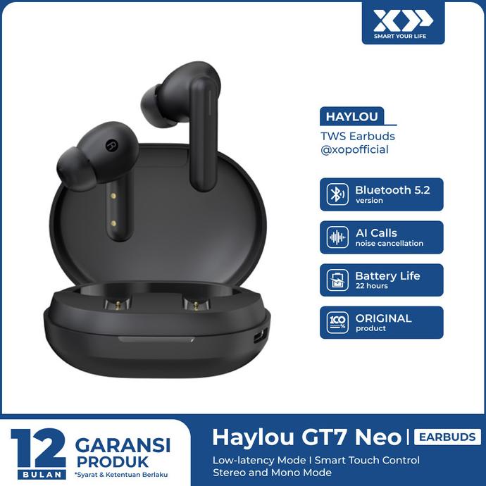 Haylou GT7 True Wireless Earbuds Al Call Noise Cancellation Original