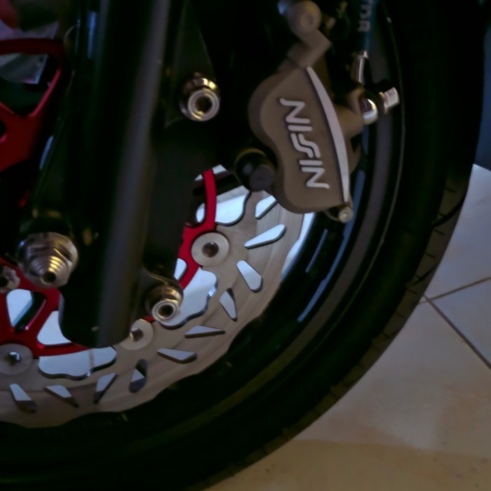 BRACKET DISK 260 BEAT & VARIO KALIPER NISSIN SAMURAI & RCB S1