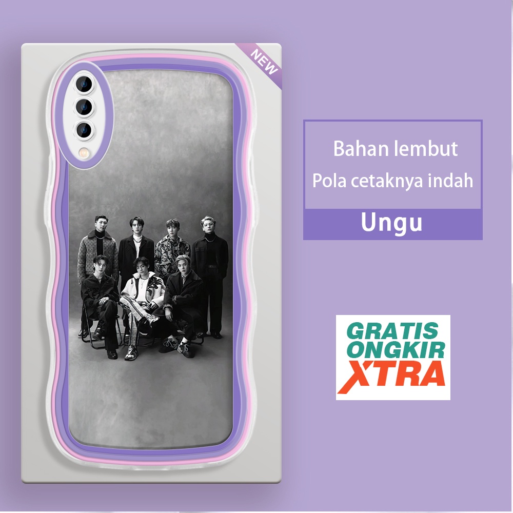 Mulia Samsung A33 A50 A51 A52 A50S A52S A53 A72 A73 5G Casing Ponsel  Poster BTS Korea-Pop  warna-wa