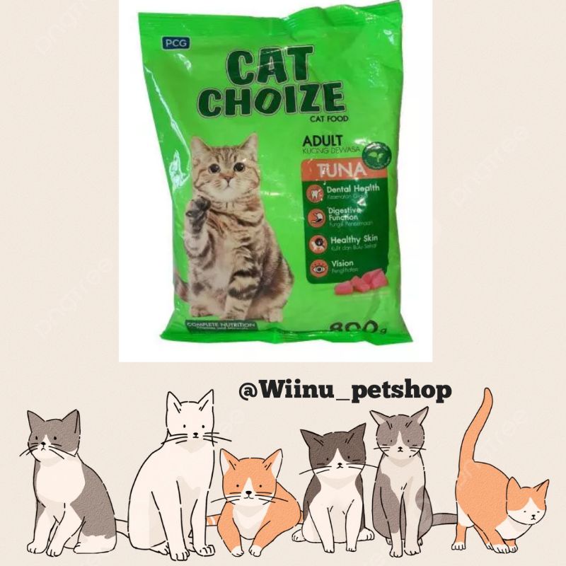 CAT CHOIZE 800 GRAM Makanan Kucing Cat Choize 800 gram freshpack