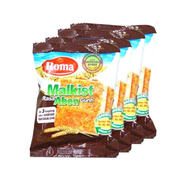 

Roma Malkist Snack Renyah Murah 27gr - ABON Berkualitas