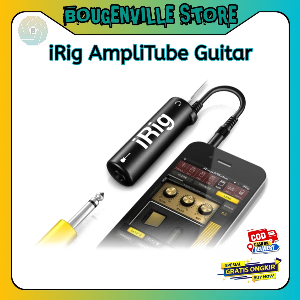 iRig AmpliTube Gitar Interface Adapter - IRIG-0003