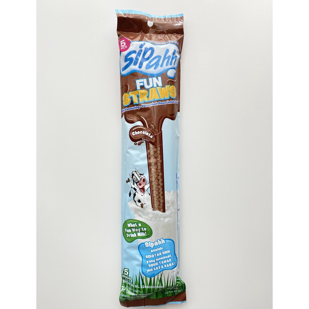 

Produk Terkini.. Sipahh Fun Straw Pack 5's (Chocolate) B6P