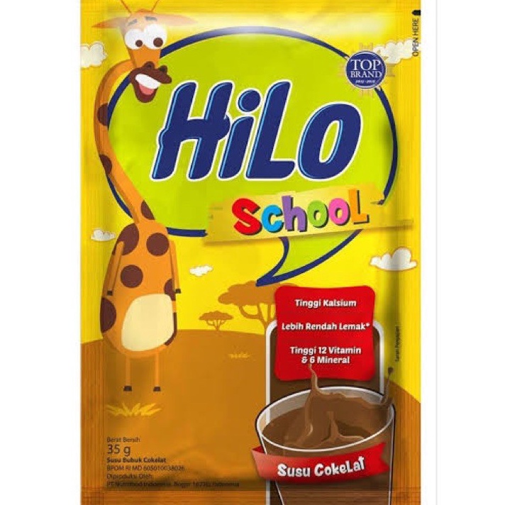 

❤[PROMO MURAH!!!]❤ ☘️ MUMTAAZZTORE ☘️ NUTRIFOOD HiLo School HiLo Active 10 Sachet