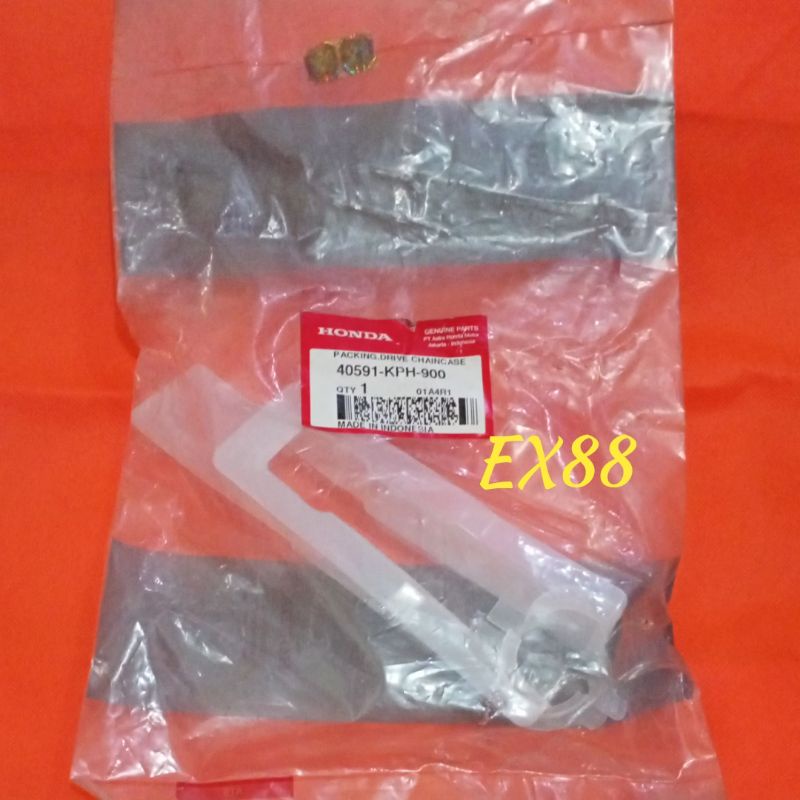 PLASTIK BANTALAN TAHANAN PENAHAN PELINDUNG RANTAI SWING ARM KARISMA D OLD LAMA ORIGINAL AHM ASLI 405