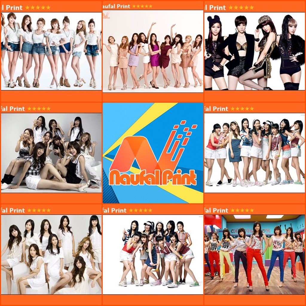 Sticker | Poster A3 & A4 | snsd | girls generation | kpop | tae yeon | yoona | sone | seo hyun | hyo