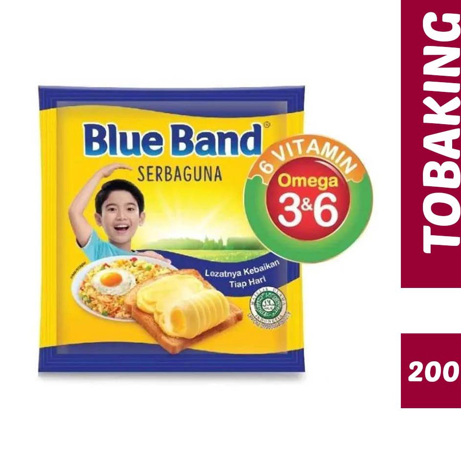 

ORIGINAL% Blue Band Margarin Serbaguna 200 gr