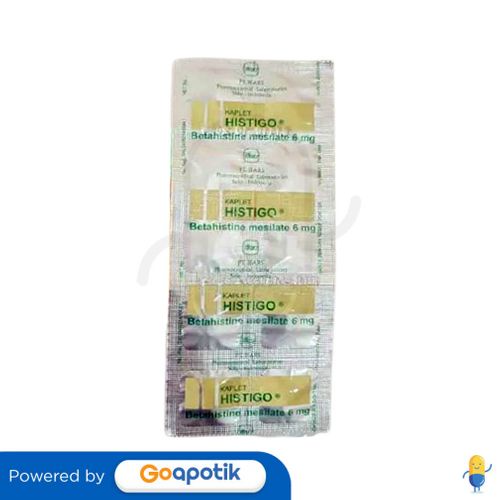 HISTIGO 6 MG STRIP 10 KAPLET