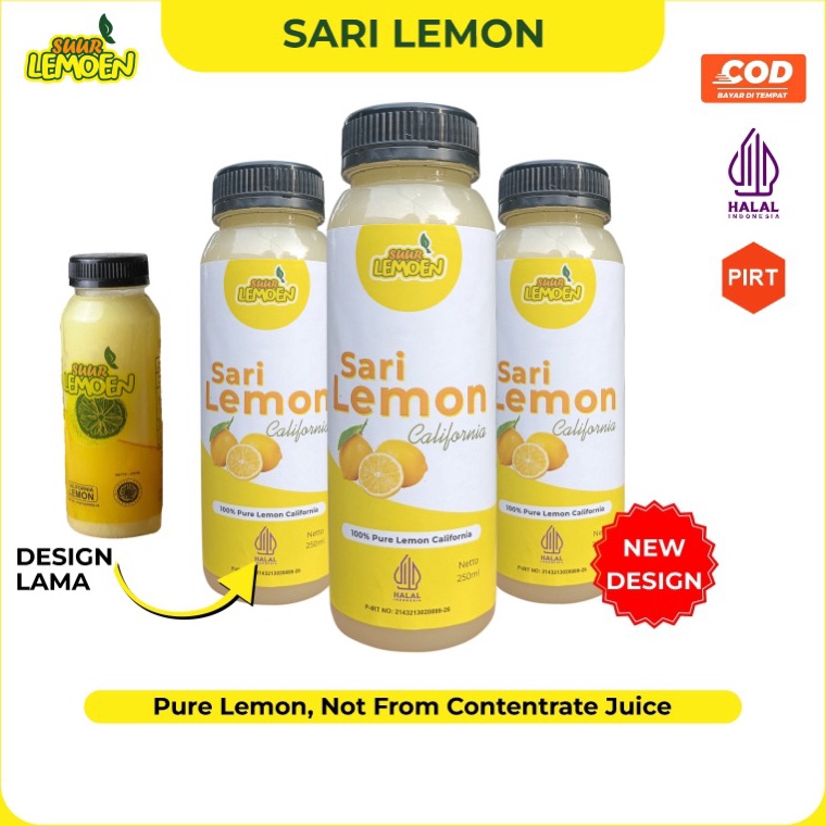 

Seller↔ ABJ9J Suur Lemoen Fresh Sari Lemon Murni Untuk Diet 100% Minuman Air Lemon Premium 250ml I80 Best