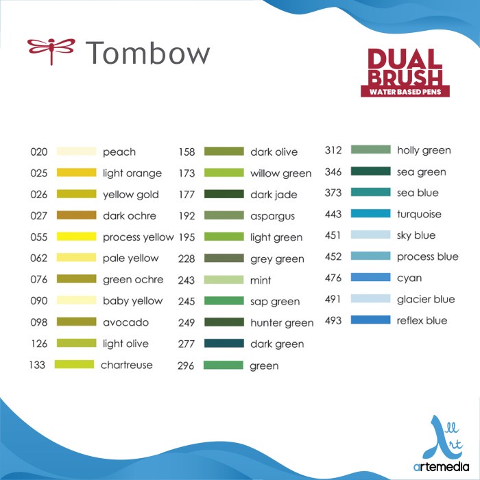 

Best Seller Tombow Dual Brush Pen 02/06